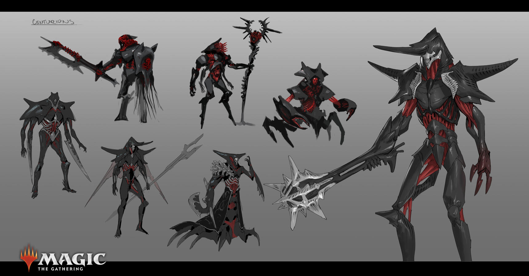 Phyrexian Centurions Concept (Magic the Gathering)