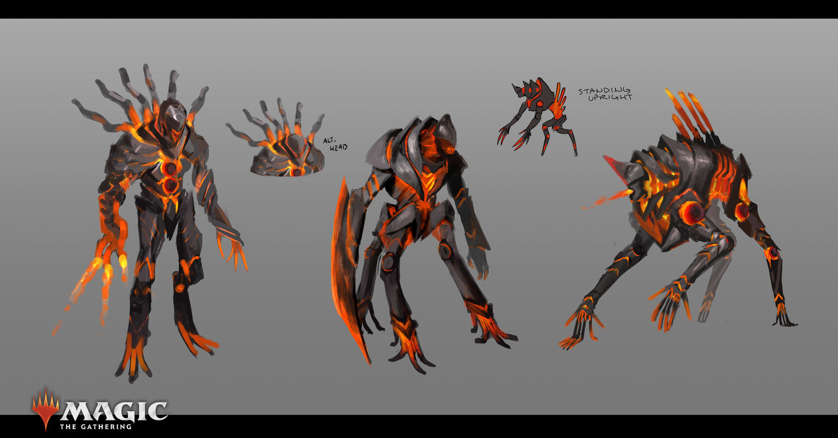 Phyrexian Centurion Concepts (Magic the Gathering)