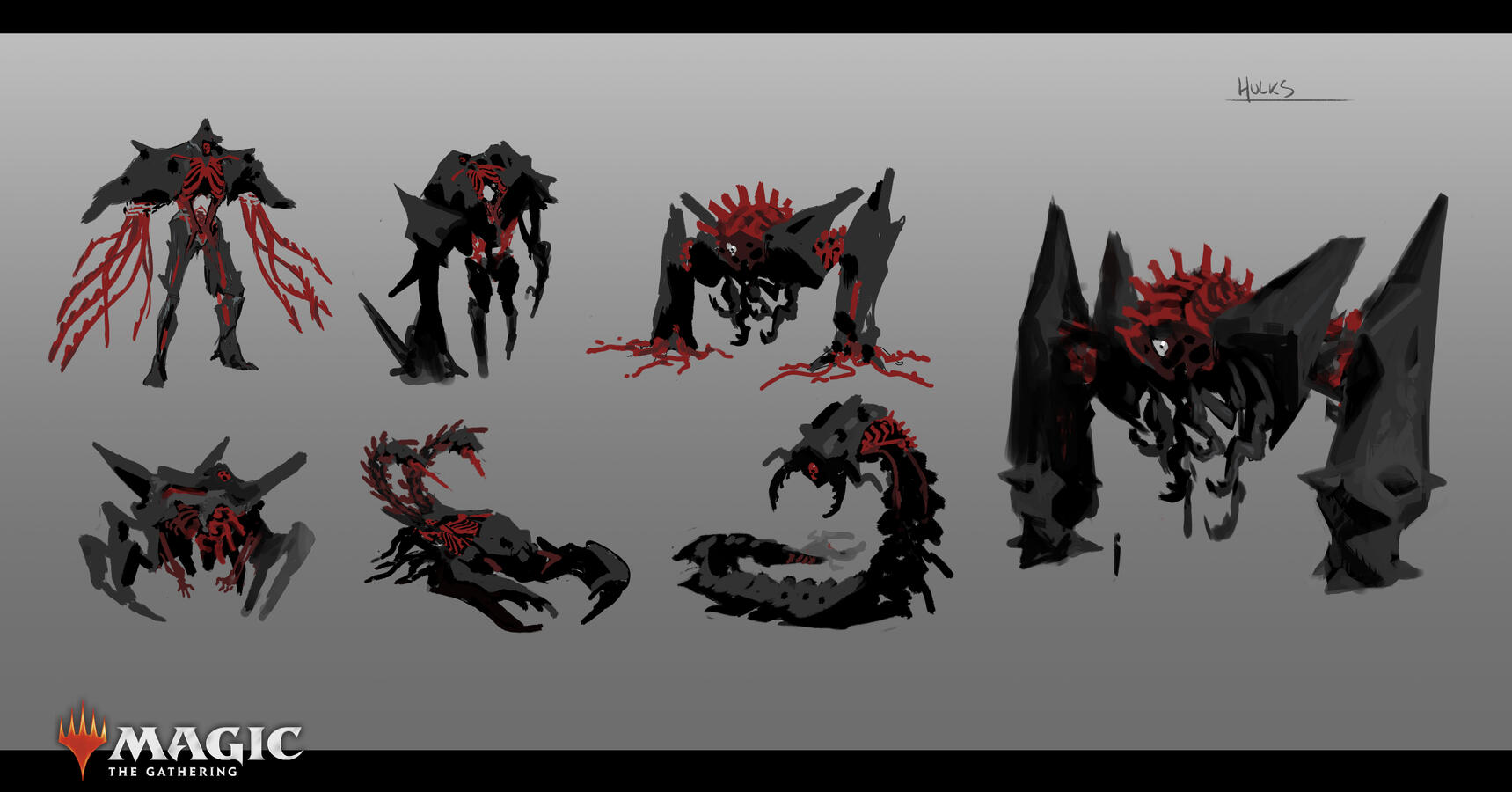 Phyrexian Hulks Concepts (Magic the Gathering)